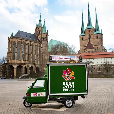 Erfbnb - 40qm Mit Kueche, Bad, Schlaf-wohnzimmer In Sued - Stadnah- Neu Erfurt