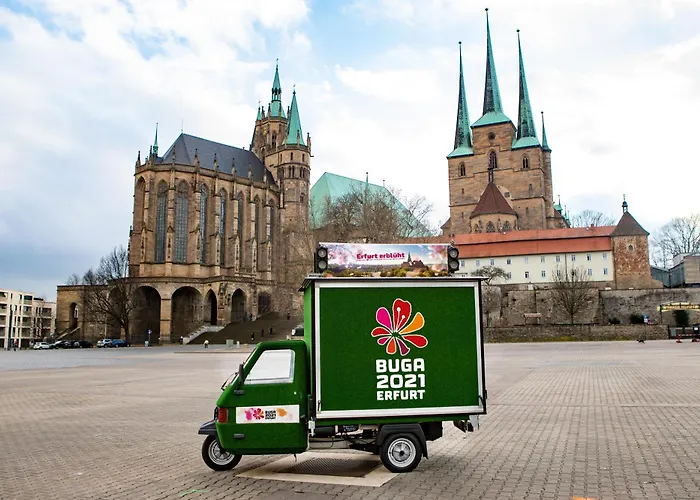 Erfbnb - 40qm Mit Kueche, Bad, Schlaf-wohnzimmer In Sued - Stadnah- Wlan エアフルト